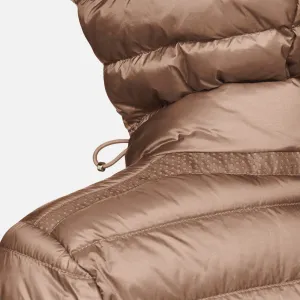 Dark Brown Women's Quilted Jacket Geox Jaysen - Women's