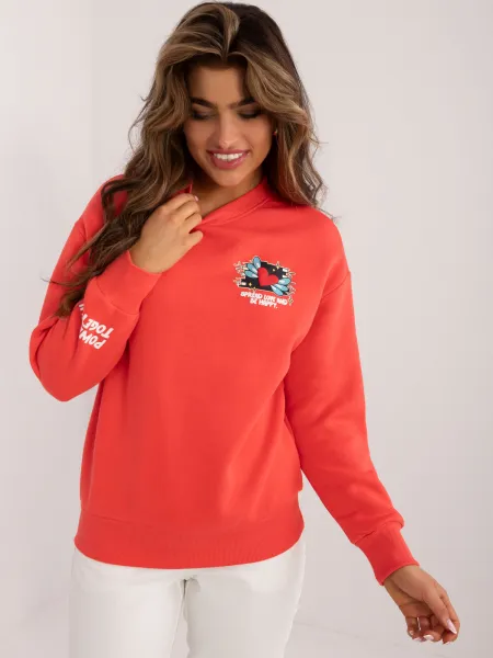 Sweatshirt-D10600T02568E-coral