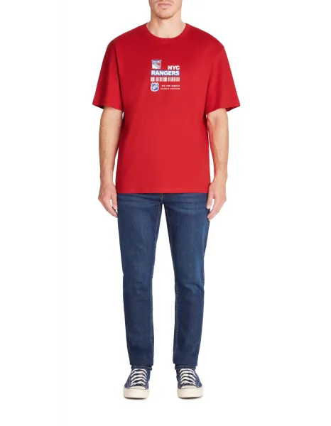 Celio New York Rangers Short Sleeve T-Shirt - Mens