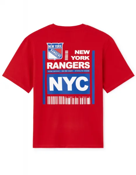Celio New York Rangers Short Sleeve T-Shirt - Mens