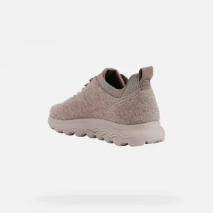 Dark pink women's sneakers Geox Spherica - Women's