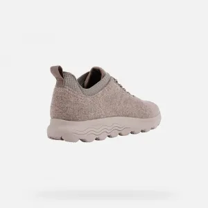 Dark pink women's sneakers Geox Spherica - Women's