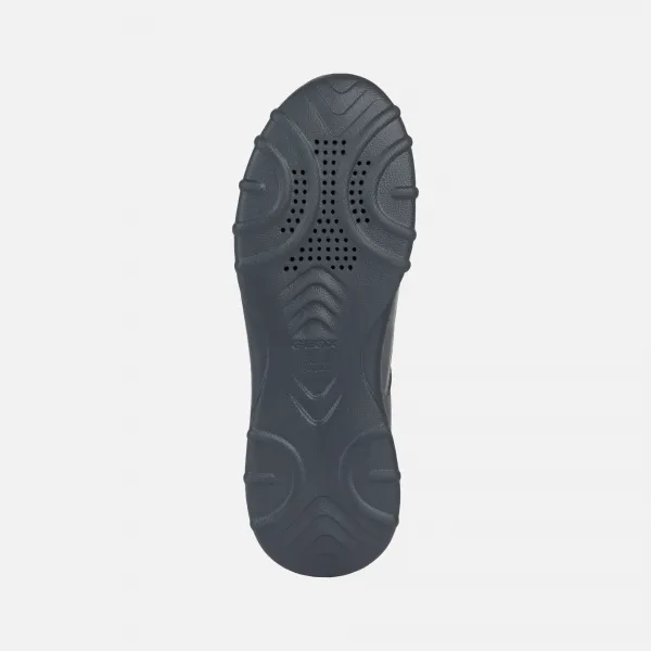 Dark gray women's sneakers Geox Alleniee - Women's