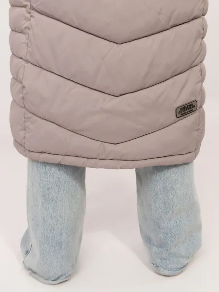 Coat - D51160XB44540A1 - dark beige