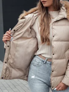 Dámska zimná bunda NORDKOLL s kapucňou