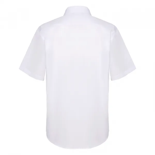 FRUIT OF THE LOOM F14•SHORT SLEEVE POPLIN SHIRT