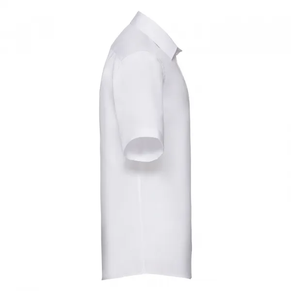 FRUIT OF THE LOOM F14•SHORT SLEEVE POPLIN SHIRT