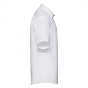 FRUIT OF THE LOOM F14•SHORT SLEEVE POPLIN SHIRT