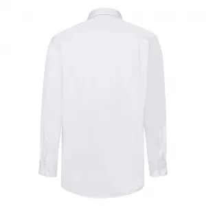 FRUIT OF THE LOOM F13•LONG SLEEVE POPLIN SHIRT