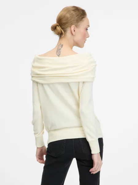 Cream Women's Long Sleeve T-Shirt ORSAY - Women's
