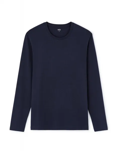 Celio Tebaseml Long Sleeve T-Shirt - Mens