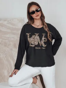 Dámska blúzka LOVEGLOW, tmavosivá