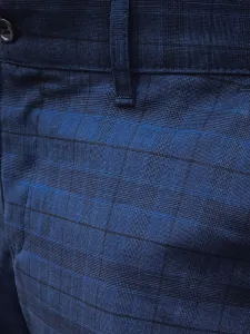 Pánske chino nohavice tmavomodré