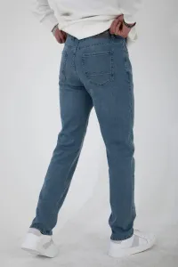 23648 Dewberry Regular Fit Stretchy Hlt Denim Mens Jeans-BLUE