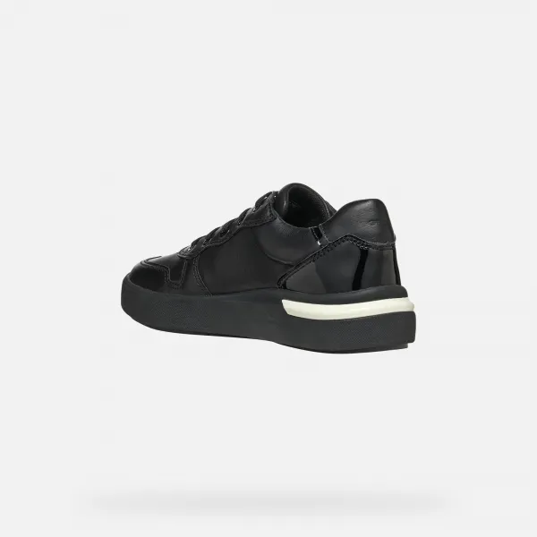 Black women's sneakers Geox Dalyla - Women's