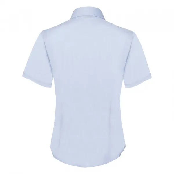 FRUIT OF THE LOOM F16•LADIES SHORT SLEEVE OXFORD SHIRT