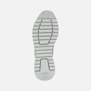 Brown women's sneakers Geox Desya - Women's