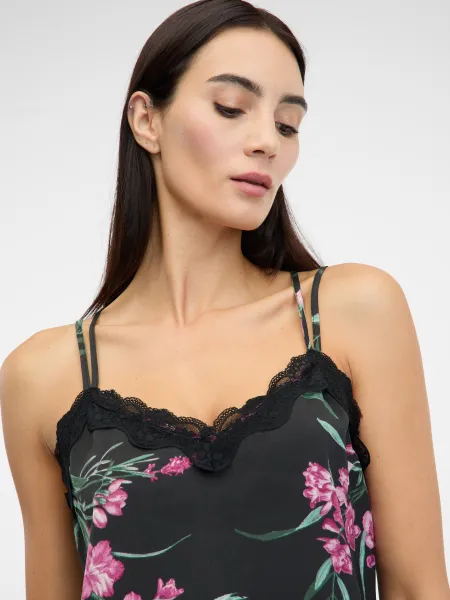 Black Women's Satin Nightgown ORSAY - Women's