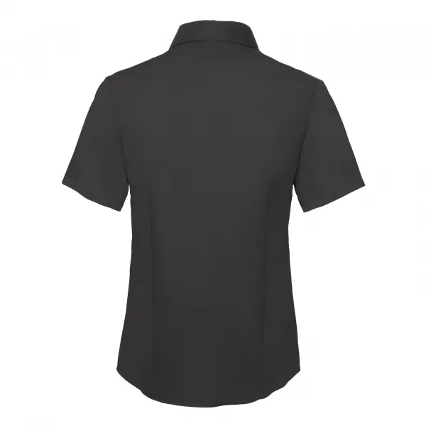 FRUIT OF THE LOOM F16•LADIES SHORT SLEEVE OXFORD SHIRT