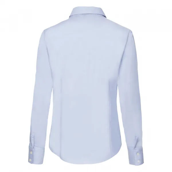 FRUIT OF THE LOOM F15•LADIES LONG SLEEVE OXFORD SHIRT