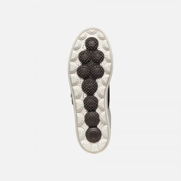 White Women's Geox Spherica Ecub-1 Sneakers - Women's