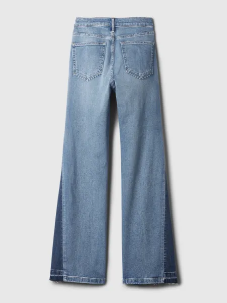 GAP Jeans '70s flare High Rise Patched - Women's