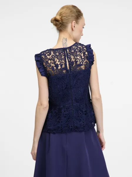 Dark blue women's blouse ORSAY - Women's