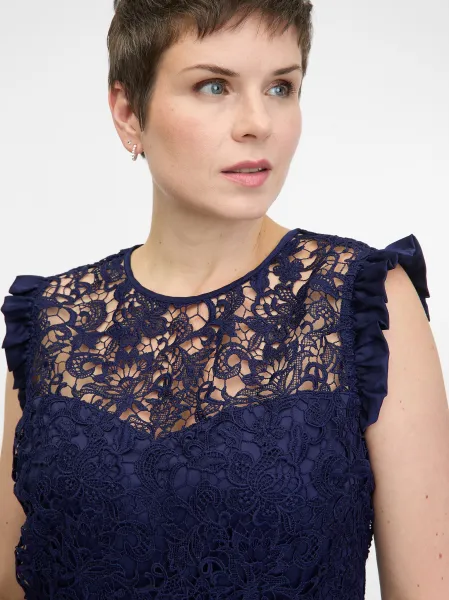 Dark blue women's blouse ORSAY - Women's