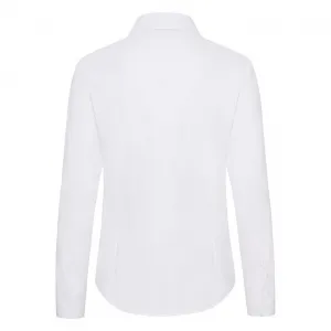 FRUIT OF THE LOOM F17•LADIES LONG SLEEVE POPLIN SHIRT