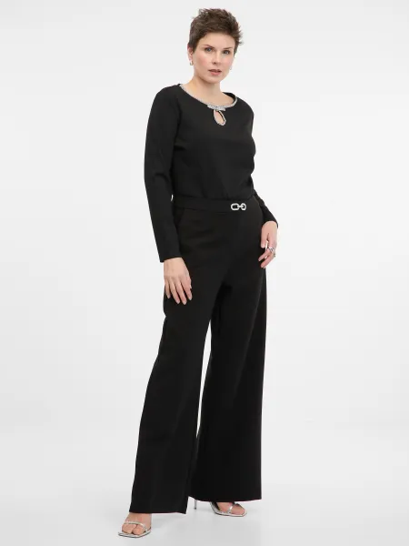 Black Women's Long Sleeve Blouse ORSAY - Women's