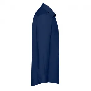 FRUIT OF THE LOOM F13•LONG SLEEVE POPLIN SHIRT
