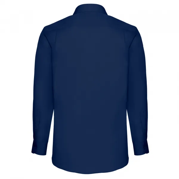 FRUIT OF THE LOOM F13•LONG SLEEVE POPLIN SHIRT