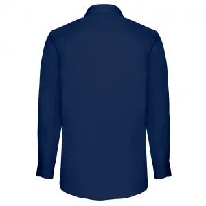FRUIT OF THE LOOM F13•LONG SLEEVE POPLIN SHIRT