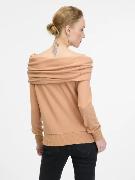 Light Brown Women's Long Sleeve T-Shirt ORSAY - Women's