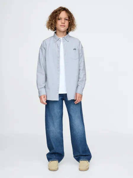 GAP Children's Oversize Oxford Shirt - Boys