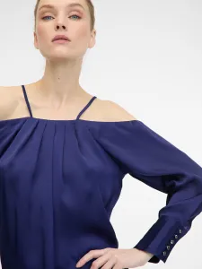 Navy blue women's off-the-shoulder blouse ORSAY - Women's