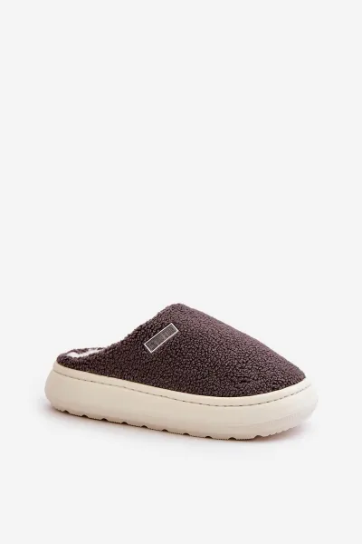 BIG STAR SHOES Zateplené Papuče Na Hrubej Podošve Big Star