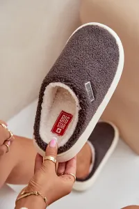 BIG STAR SHOES Zateplené Papuče Na Hrubej Podošve Big Star