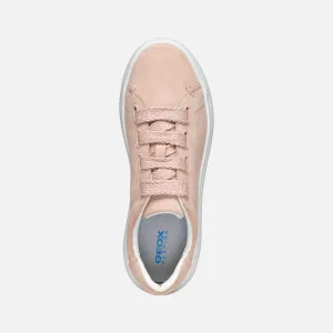 Cream women's sneakers Geox Spherica EC4.1 - Women's