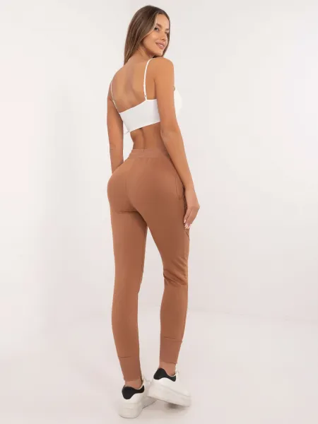 Sweatpants-CLM-DR-0128.05P-light brown