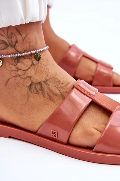 Módne vegánske flip -flops Zaxy