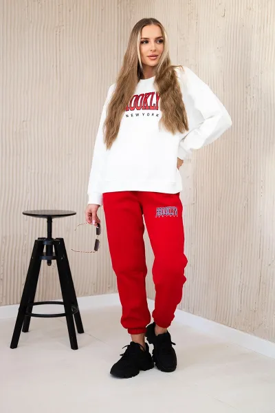 Insulated set Brooklyn red