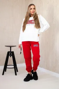 Insulated set Brooklyn red