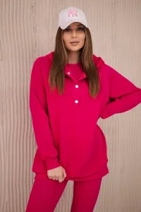 Legínovo Súprava 3 v 1 mikina, top a legíny čierna Farba: Ružová, Veľkosť: UNI
