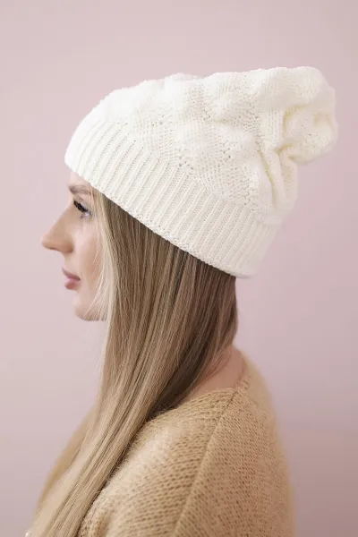 Leonia K342 ecru women's cap