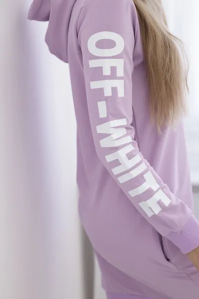 Dress off White purple