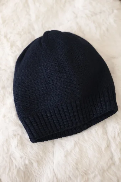 Women's cap Jagoda K344 dark blue