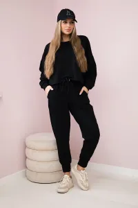 Set 2-piece sweatshirt + pants black