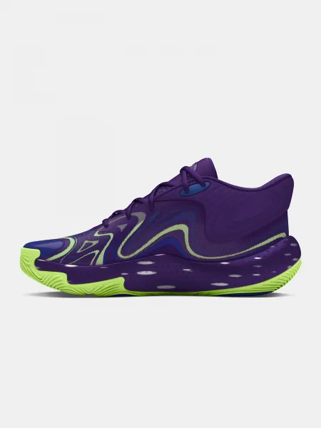 Unisex shoes Under Armour UA Spawn 6 Mid SOS-PPL - unisex