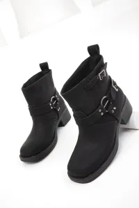 Soho Black Matte Women's Boots & Bootie 19678